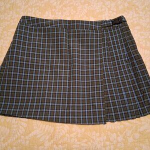 Women's Wild Fable mini skirt, Blue/Grey, Size XXL